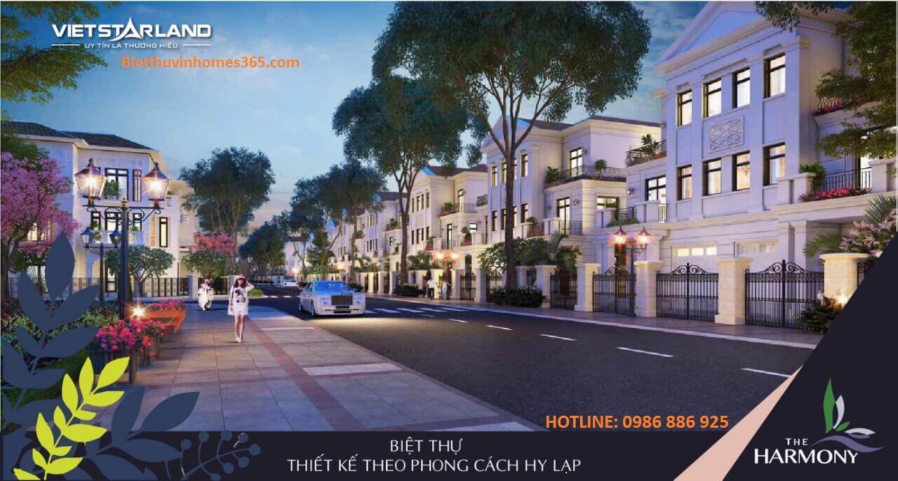 BIỆT THỰ VINHOMES RIVERSIDE GIAI ĐOẠN 2