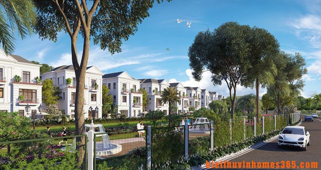Khu sinh thái Vinhomes Riverside The Harmony hoàn hảo tới từng chi tiết