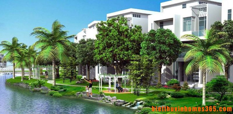 Nhà vườn Phong Lan Vinhomes Riverside The Harmony hút khách