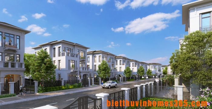 Nhà vườn Phong Lan Vinhomes Riverside The Harmony hút khách