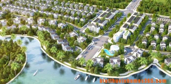 Nhà vườn Phong Lan Vinhomes Riverside The Harmony hút khách