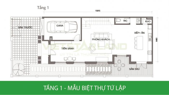 Chi tiết thiết kế tứ lập Vinhomes Riverside giai đoạn 2