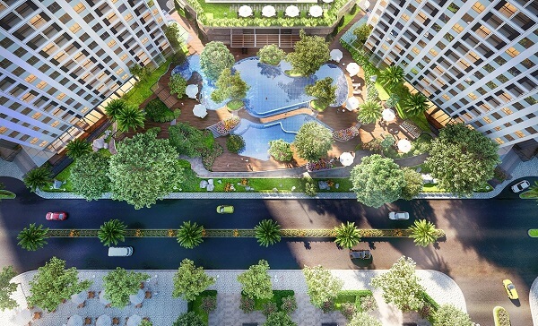 Căn hộ một phòng ngủ tại Vinhomes Giảng Võ