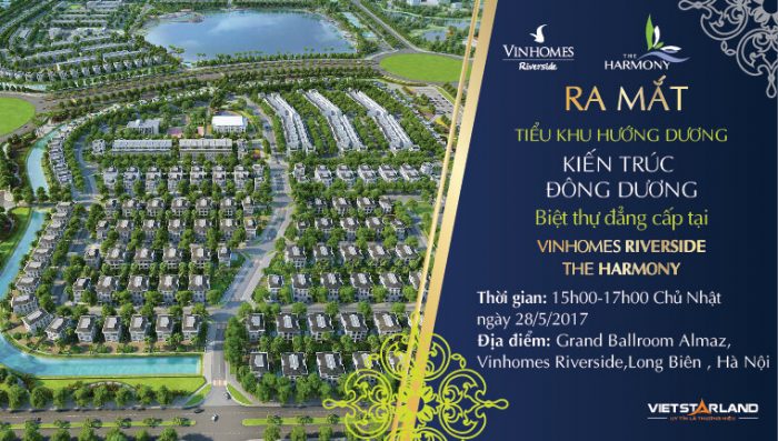 Sự kiện ra mắt tiểu khu Hướng Dương Vinhomes Riverside giai đoạn 2