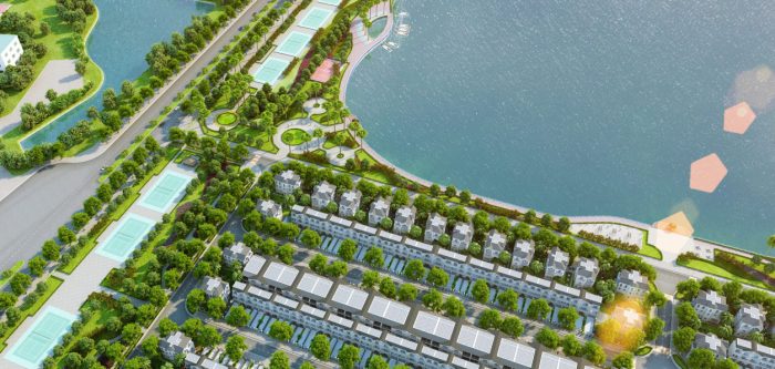 Biệt thự đơn lập Tulip view hồ: không dễ để sở hữu