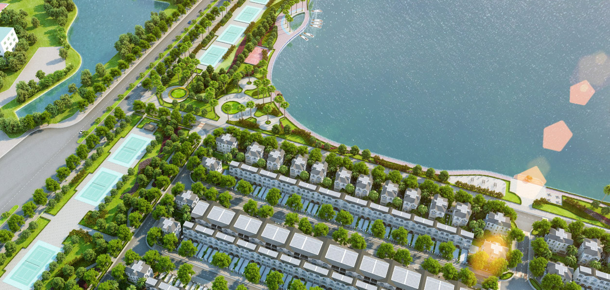 Biệt thự đơn lập Tulip view hồ: không dễ để sở hữu