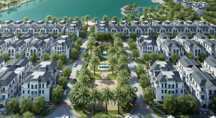 42 căn biệt thự đơn lập Tulip view hồ đang chờ đón chủ nhân