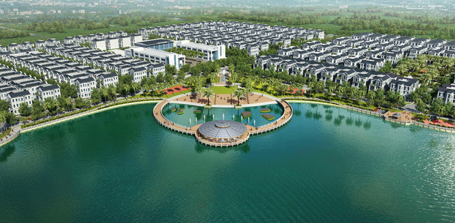 42 căn biệt thự đơn lập Tulip view hồ đang chờ đón chủ nhân