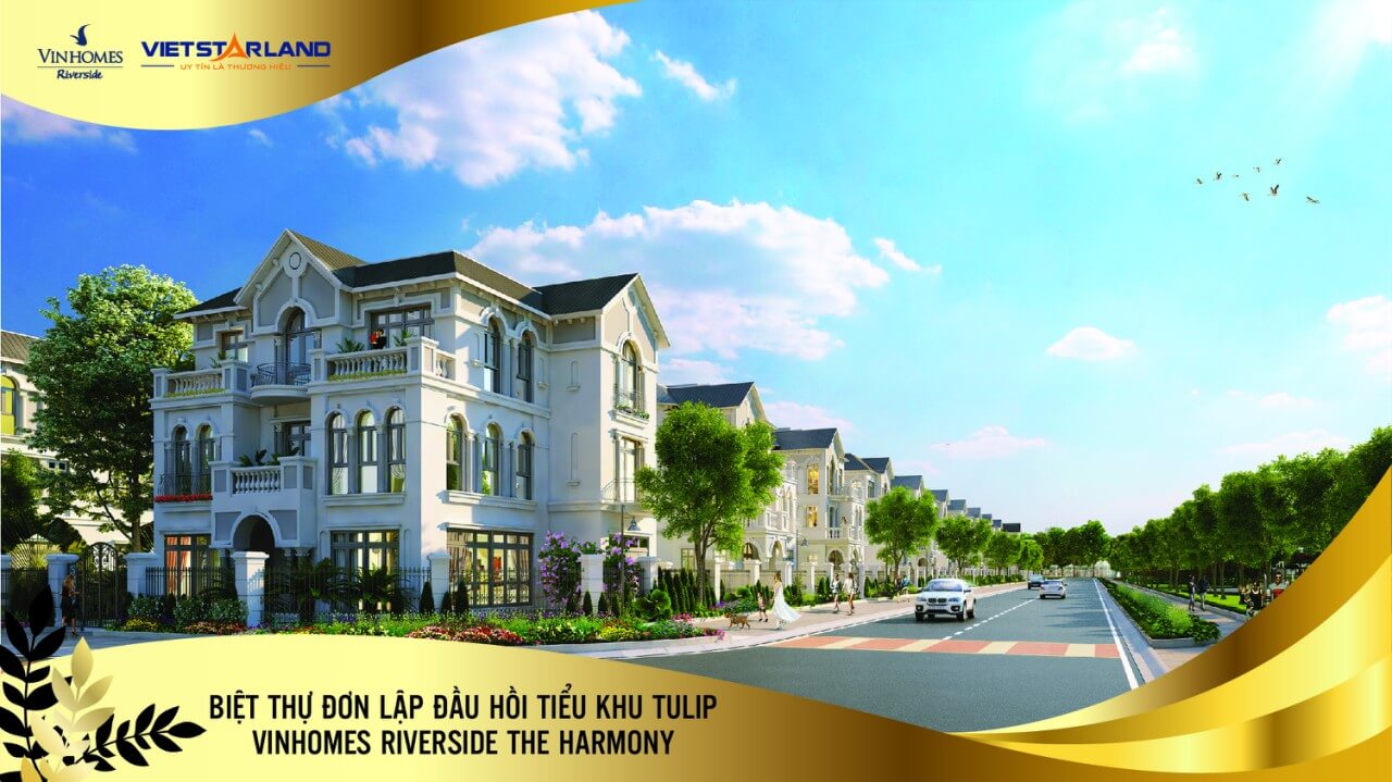 Biệt thự đơn lập Tulip view hồ: đẳng cấp là duy nhất