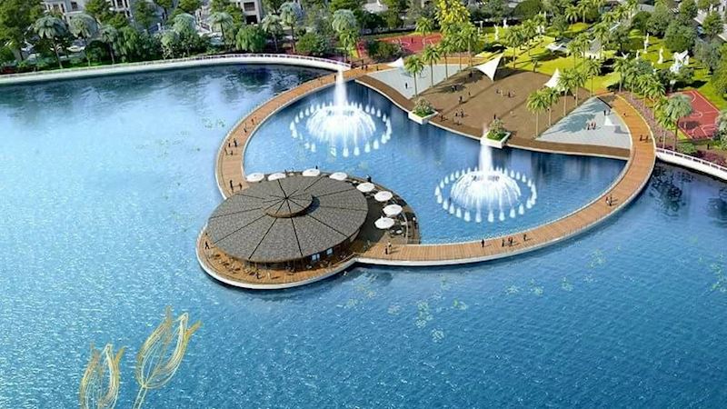 Chính thức ra mắt tiểu khu biệt thự Tulip bên hồ