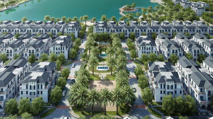 Sức hút từ liền kề bên hồ Vinhomes Riverside giai đoạn 2
