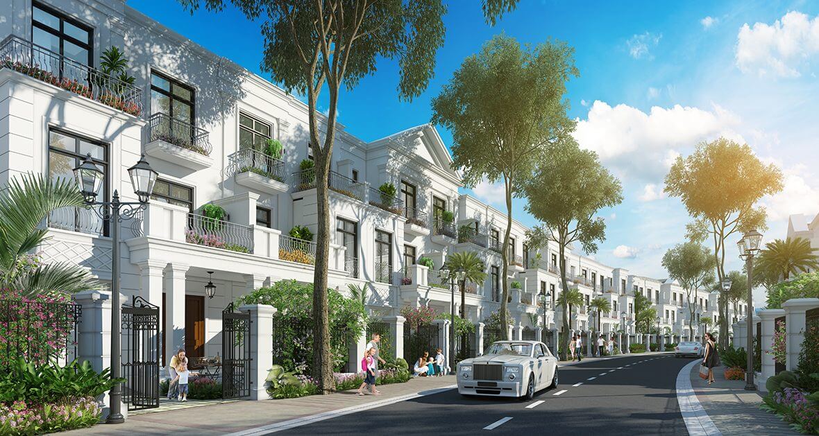 Sức hút từ liền kề bên hồ Vinhomes Riverside giai đoạn 2
