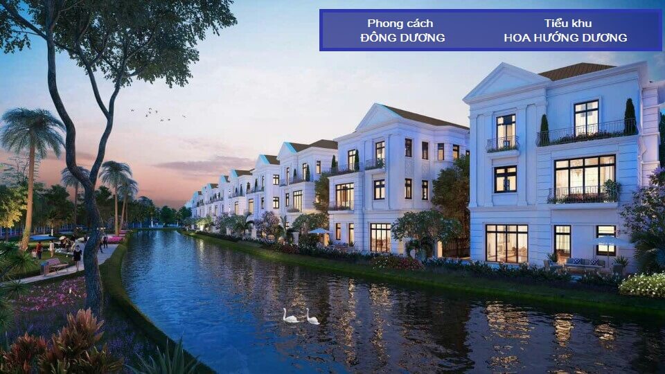 Đơn lập Vinhomes Riverside giai đoạn 2: Nguyệt Quế hay Hướng Dương?