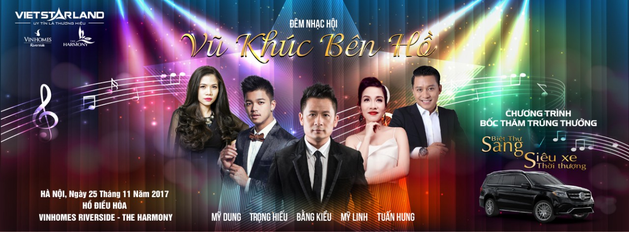 Mời tham dự sự kiện "Vũ khúc bên hồ" tại Vinhomes Riverside giai đoạn 2