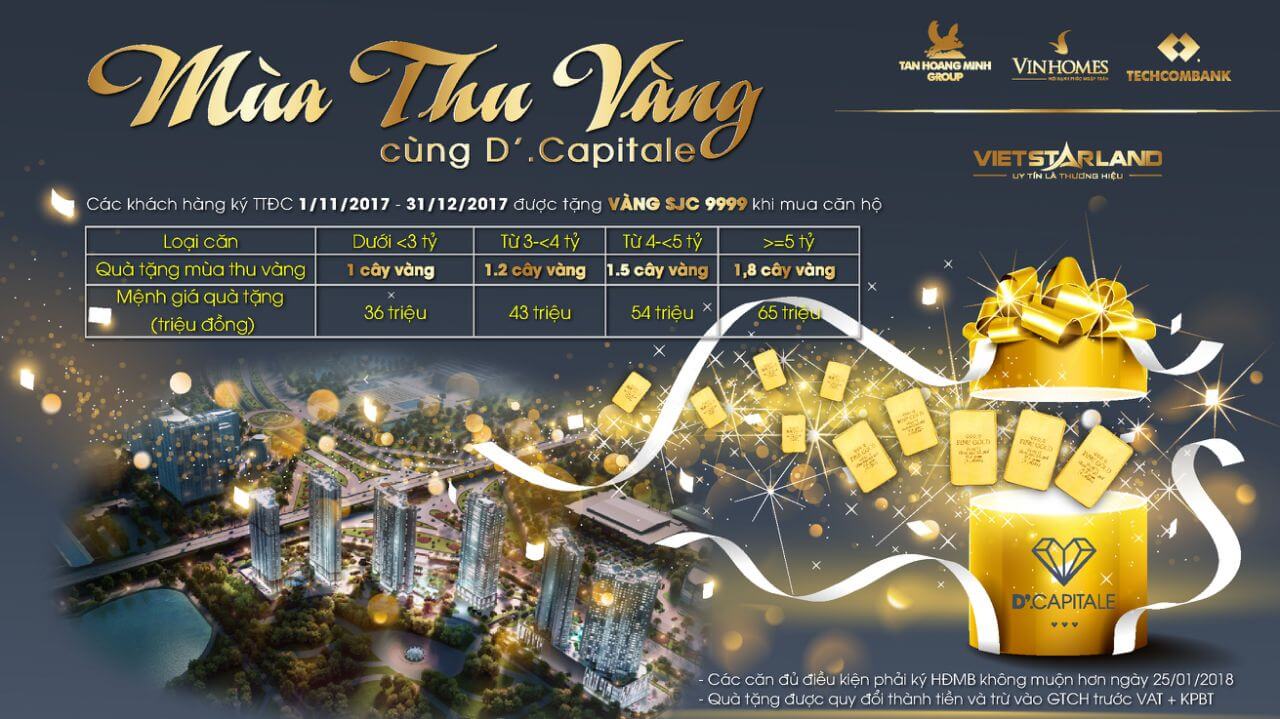 Mùa thu vàng cùng dự án D’.Capitale Trần Duy Hưng